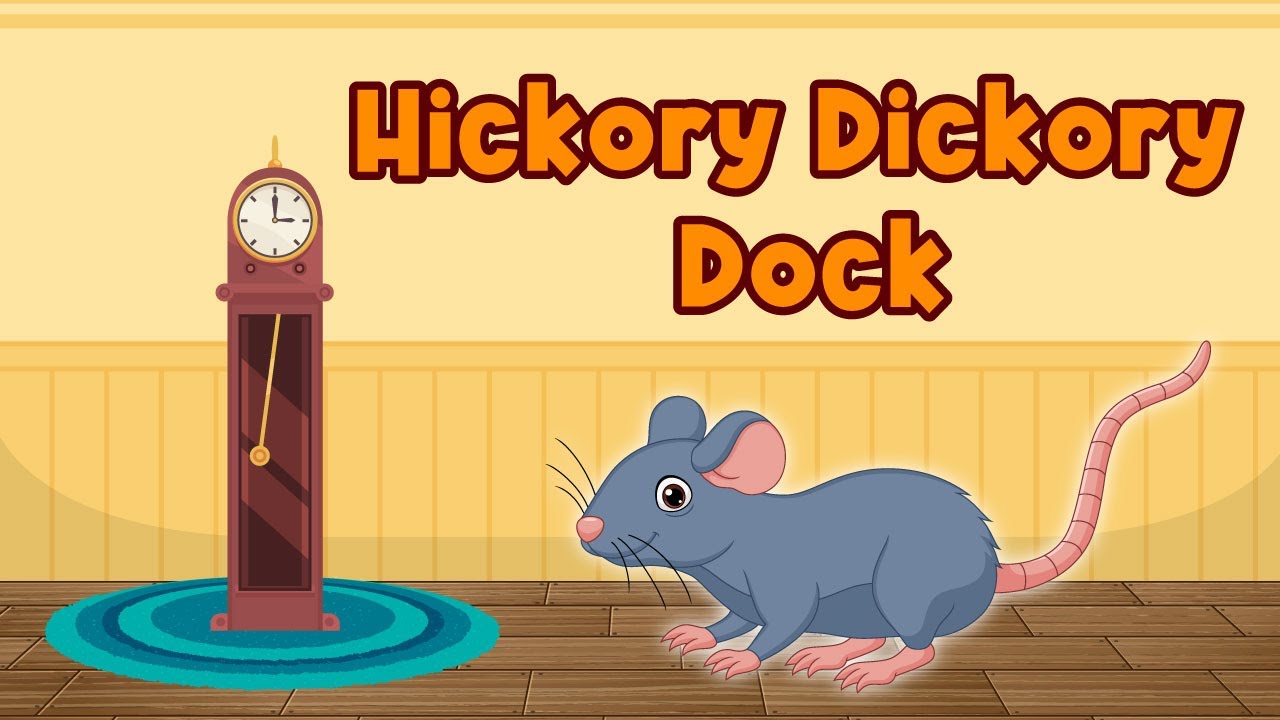 Hickory Dickory Dock | Nursery Rhymes Song with Lyrics | Kids Whiz ...