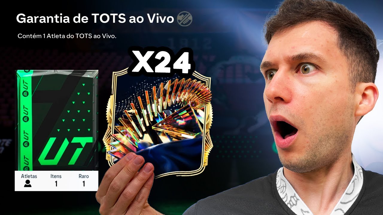 x24 GARANTIA TOTS AO VIVO, VALE A PENA? EA FC 24 ULTIMATE TEAM
