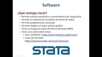 Stata: Introducción y consola