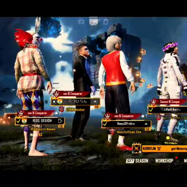 SEASON 17 PUBG MOBILE | CONQUEROR PLAYER ENTRY