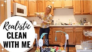 RELAXING CLEAN WITH ME | VERY REALISTIC | EM AT HOME