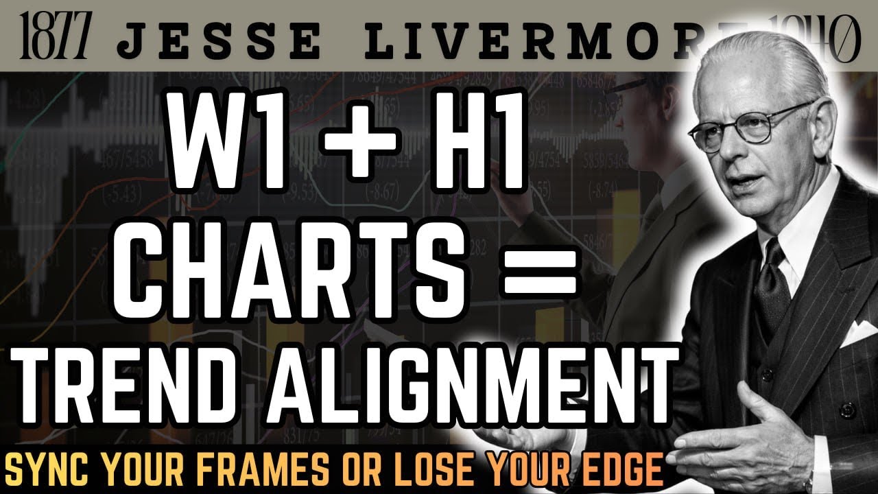 Two Perfect Timeframes for Trend Alignment: Master the W1 and H1 – Jesse Livermore 