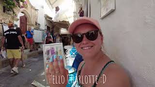 Lindos Greece Walking Tour Asmr In 4K