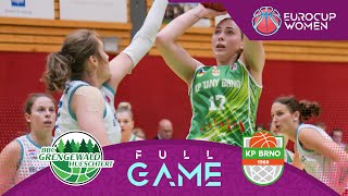 BBC Grengewald v KP TANY Brno | Full Basketball Game |  EuroCup Women 2023