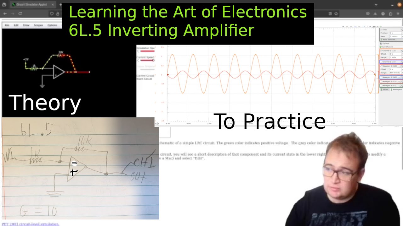 Op-Amp Magic: Mastering the Inverting Amplifier (Lab 6L.5)