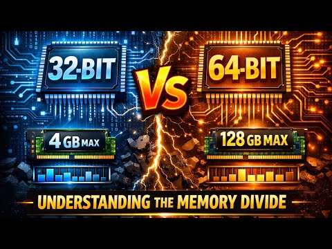 32 Bit Vs 64 Bit Understanding The Memory Difference 