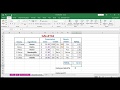 Calcular COSTO de Galletas en Excel