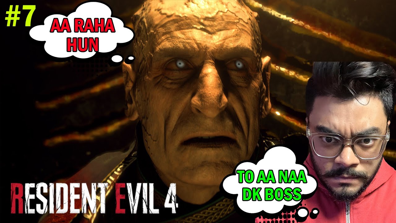 HOW CAN I ESCAPE FROM THIS VILLAIN RESIDENT EVIL 4 REMAKE HINDI GAMEPLAY