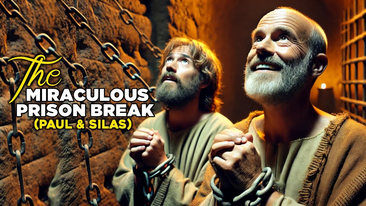 Павел и Сила: чудесное освобождение из тюрьмы, потрясшее землю | Библейские истории