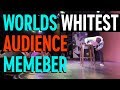 The worlds whitest audience member  akaash singh  freestyle comedy