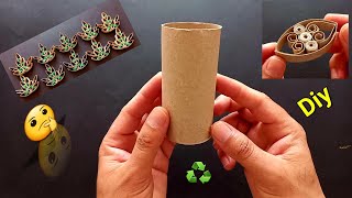 Very nice idea with tissue paper rolls! Amazing recycling