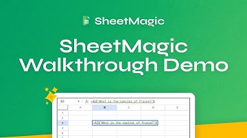 SheetMagic Full Demo (Features, Use Cases & More!)