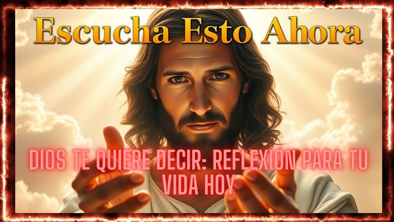 Escucha lo que Dios te quiere decir: Reflexión para tu vida hoy - YouTube
