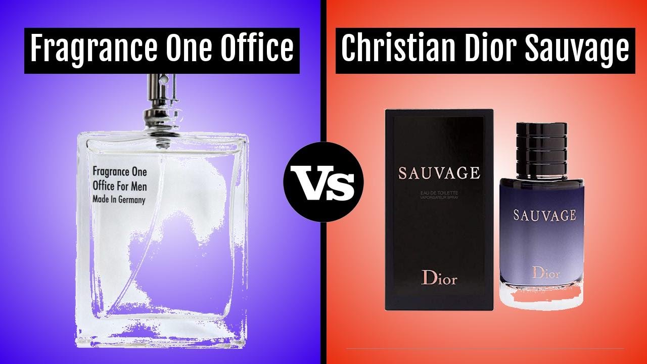 Fragrance One Office vs Dior Sauvage 