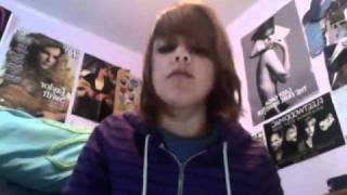 me singing Misguided Ghosts by Paramore