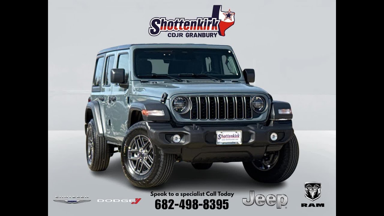 2026 Jeep Wrangler Sport S Granbury, Fort Worth TX