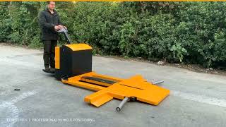 Electric Car Mover in Action | Precision Vehicle Positioning | CATHAY ECM Series