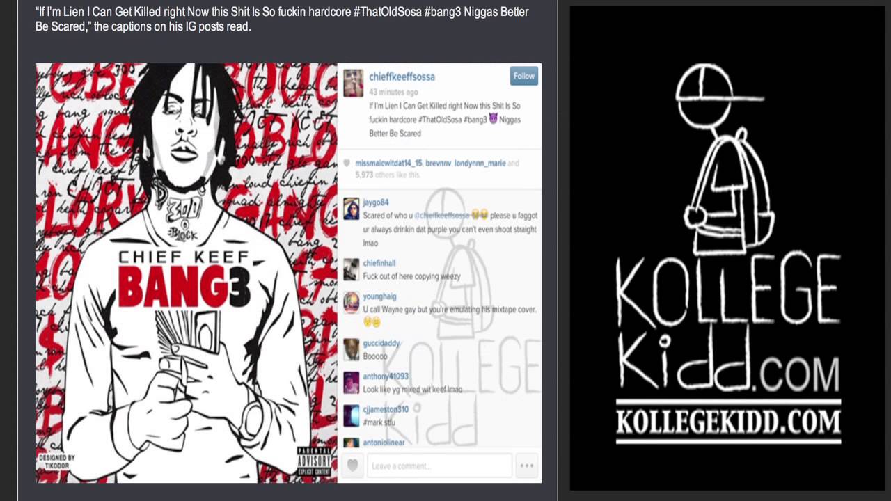 Chief Keef To Leak New Songs From ‘Bang 3’ Before Christmas Drop Date [FULL Story] | @kollegekidd