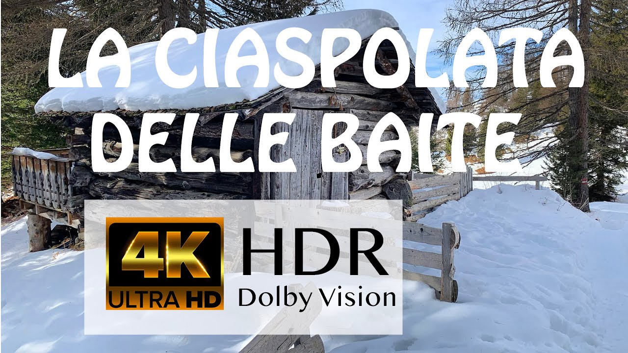 LA CIASPOLATA DELLE BAITE DAL PASSO DI COSTALUNGA SEGUENDO IL SENTIERO DELLE PERLE