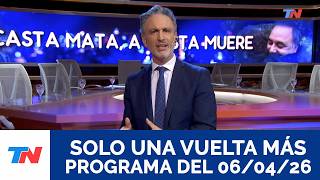 SOLO UNA VUELTA MAS : Programa completo 06/04/26