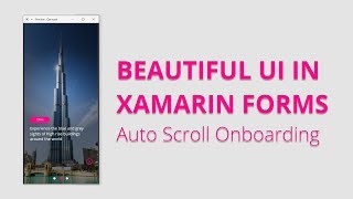 Carousel View in Xamarin Forms | Auto Scroll On-boarding | Xamarin Forms Tutorial