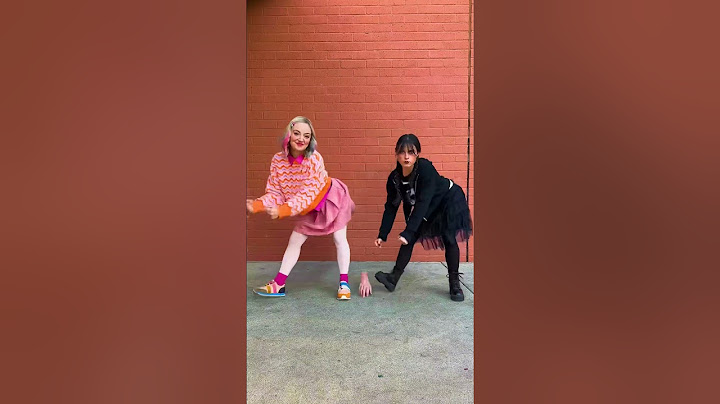 Thing shook that thang! 🖐️ #wednesdayaddams #enid #results #dance