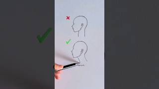 How to draw a neck 💁‍♀️ #art #artwork #drawing #satisfying #sketch #anime #cartoon