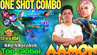 AAMON BEST BUILD IN 2022 | TOP GLOBAL AAMON Alborobob - MOBILE LEGENDS