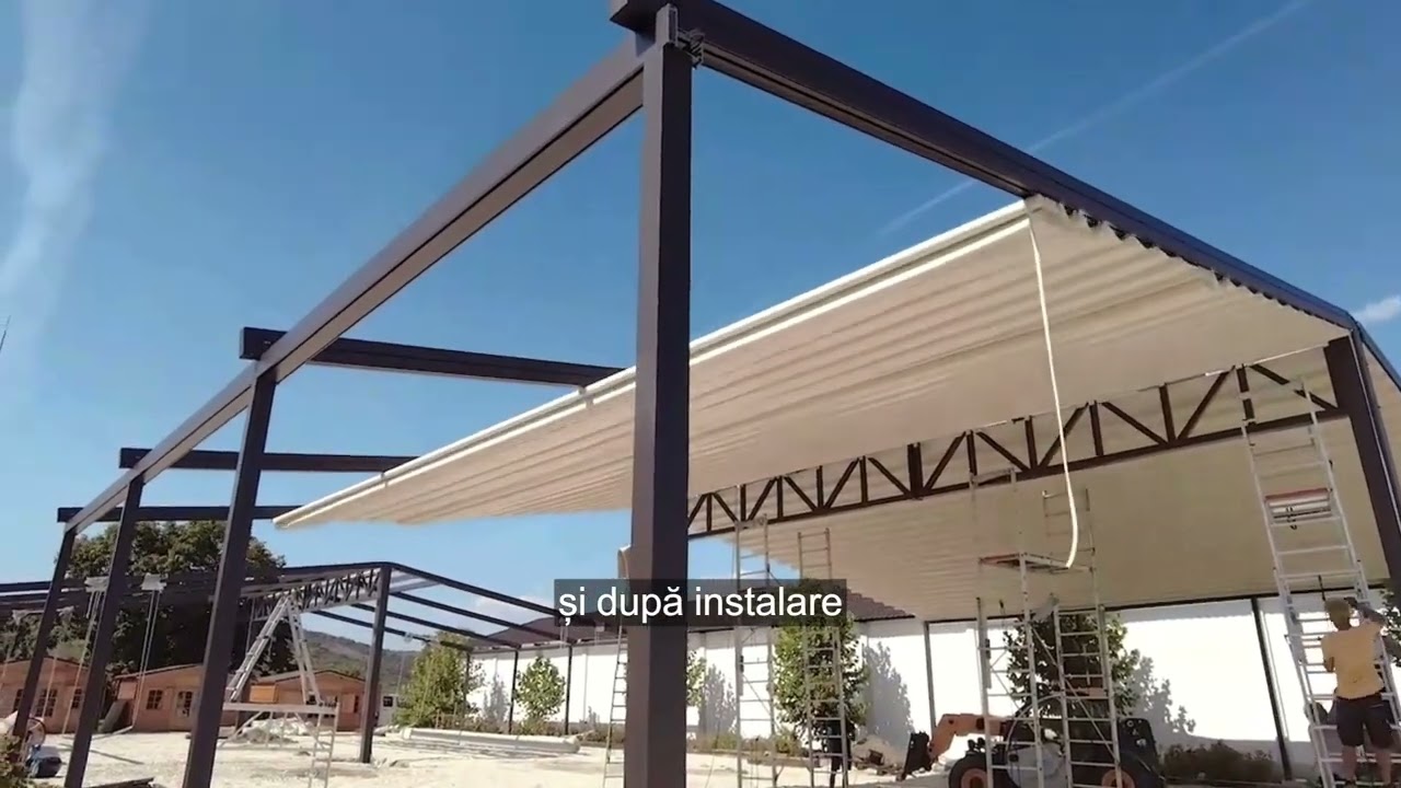 Transformare la Domeniile Jidvei: Peste 1000 mp de terase Premium cu pergole retractabile Sun Leader