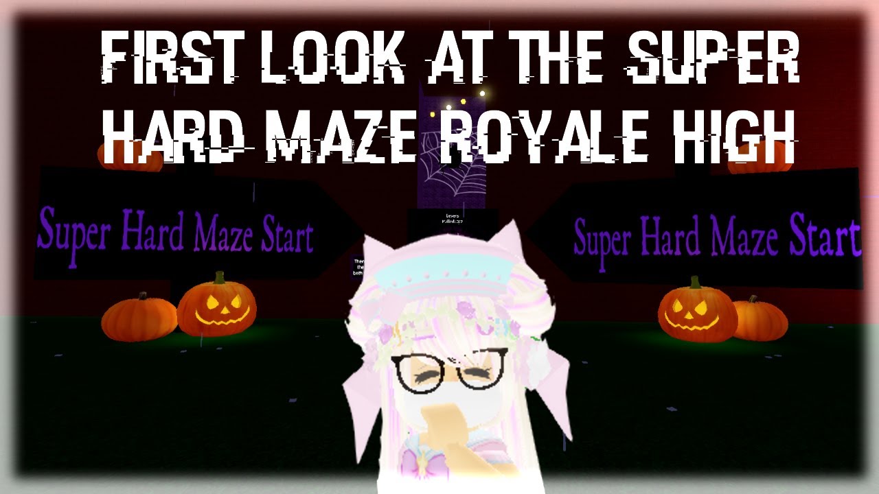 Royale High First Look At The New Super Hard Maze Rh Halloween Update 2020 And Chest Locations Youtube - roblox royale high halloween 2020 maze map