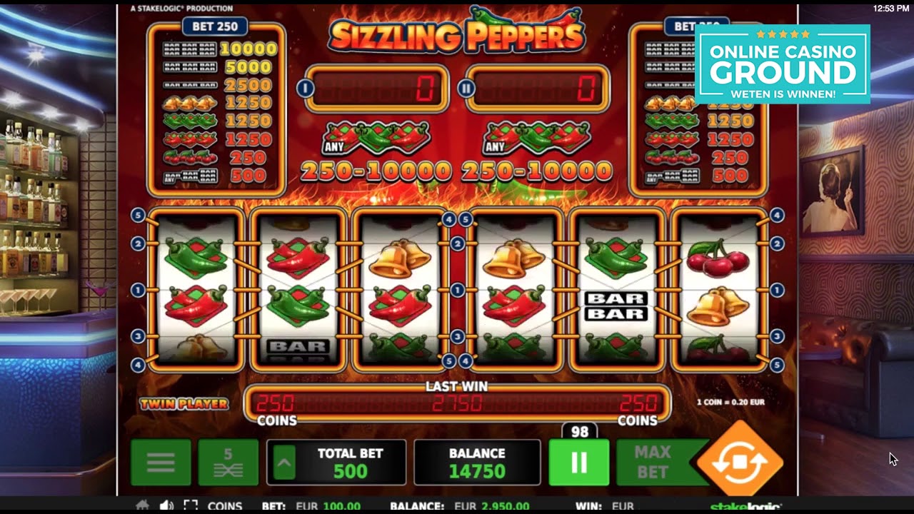 Online Red Green Peppers gokkast over de 25.000 heen! YouTube