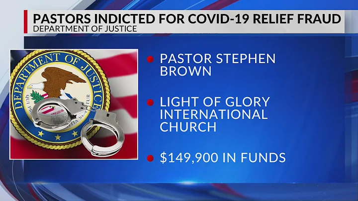 Pastors indicted for COVID relief fraud