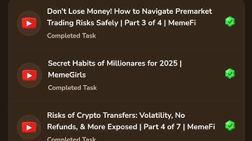 Memefi video codes | Memefi youtube video code | memefi video code today | memefi video code