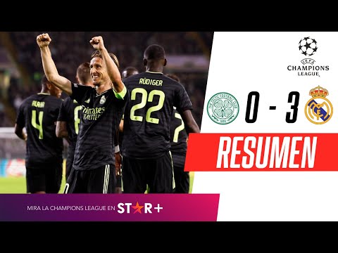 ¡EL MERENGUE DEBUTÓ CON UNA GOLEADA TREMENDA EN ESCOCIA! | Celtic 0-3 Real Madrid | RESUMEN