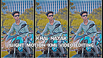 Me Ve Sharafat Se Jeeta Magar//Nayak Nahi Khal Nayak Hu Mai // Alight Motion Video Editing Tutorial
