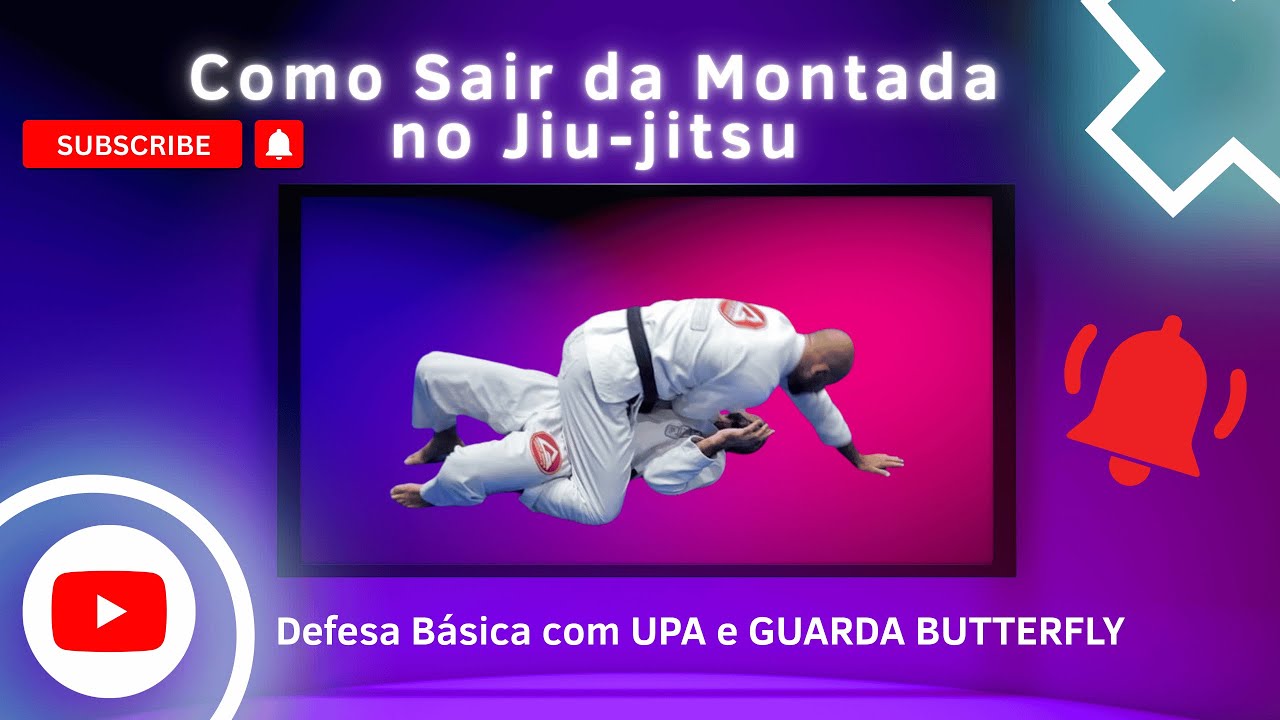 Conceitos fundamentais para escapar da montada usando inversão, reposição de meia guarda/butterfly.