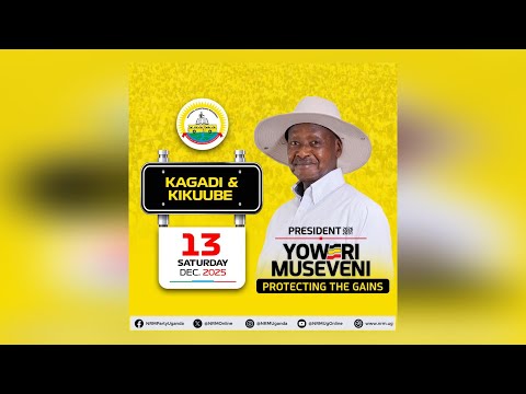 GEN MUSEVENI NAASHERURA OBUSHAGIKI KIKUUBE 13 12 2025
