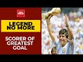 Argentina Football Legend Diego Maradona Dies Of Heart Attack Of 60 | Rajdeep Sardesai