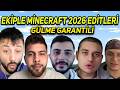 Ekiple Minecraft 2026 Editlerini İZLİYORUM!! (Gülme Garantili Video)