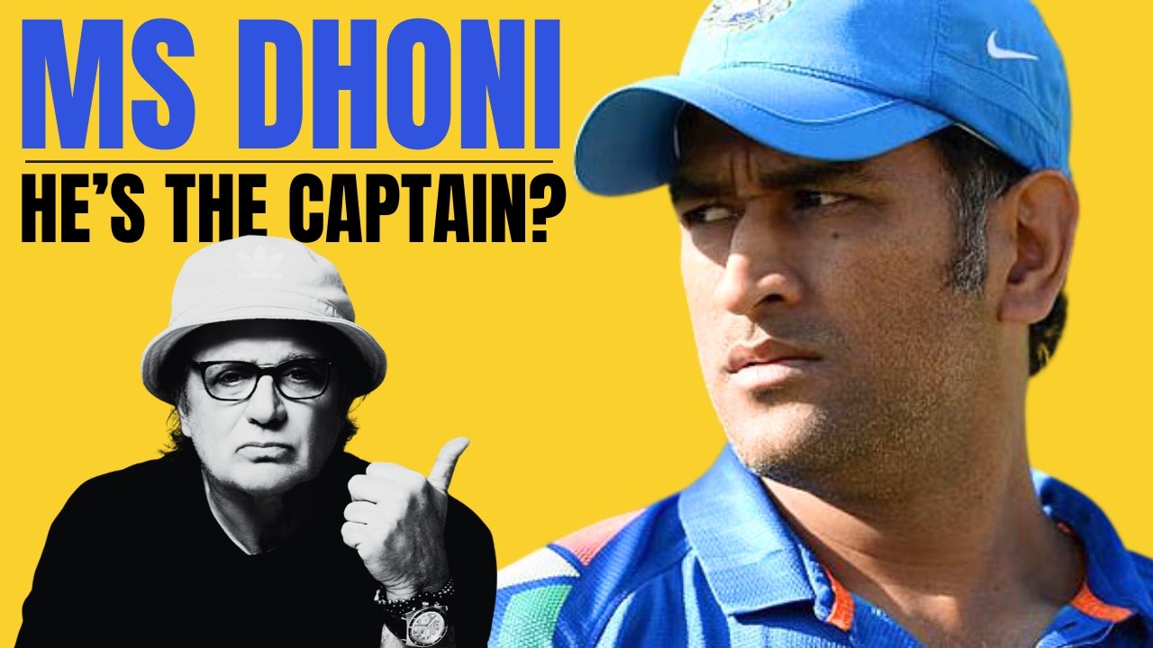 MS Dhoni Doesn’t Feel Pressure — This Guy Is Ice Cold