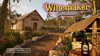WINEMAKER SIMULATOR | Demo Gameplay | No Commentary