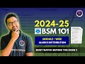 MAKAUT | BSM 101 | 2024-25 | Question Paper | Analysis | Mathematics 1A