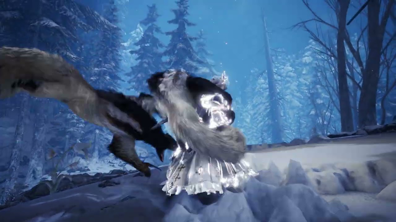 MHW IB RYONA EX EMPRESSβ ARMOR EXエンプレスβ装備のハンターが色々なモンスターと戯れるだけ