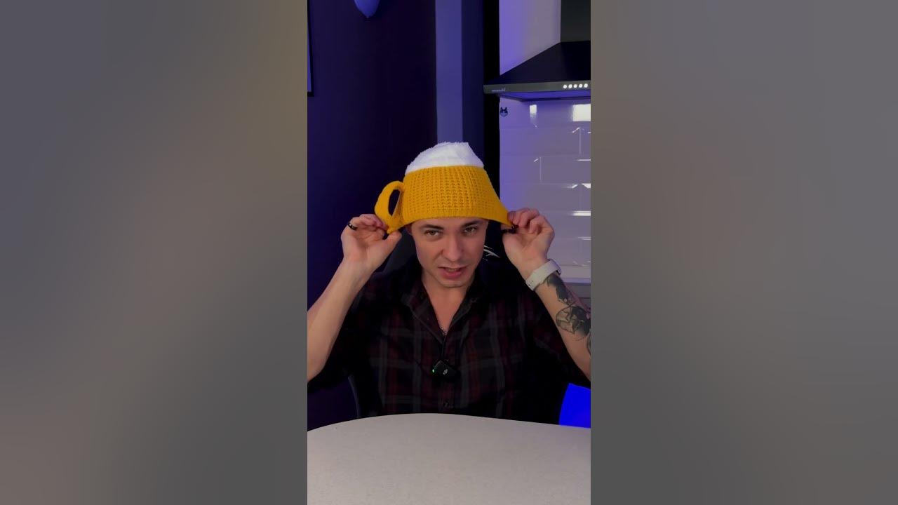 Теплая пивная шапка... Полный обзор уже на канале… #wb #обзоры # ...