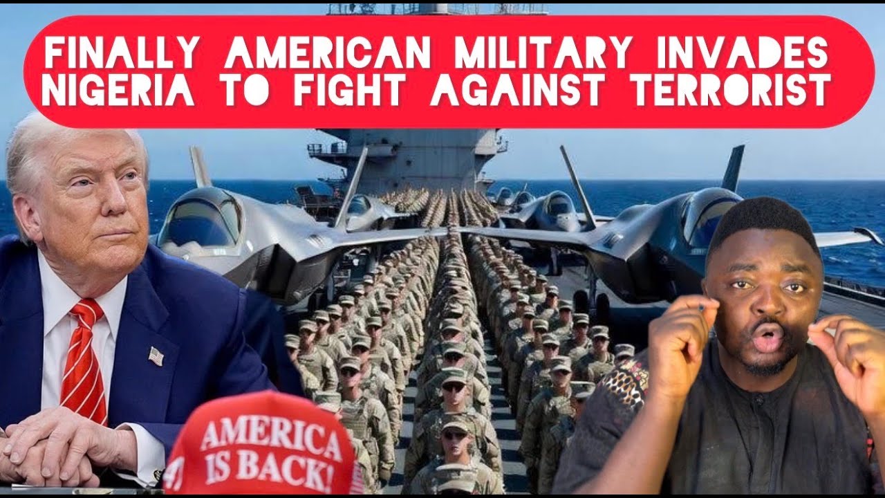 Американские военные наконец вторглись в Нигерию для борьбы с террористами, совершающими нападени...