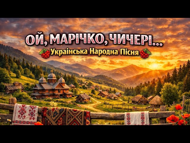 Ой Марічко Чичері 😄 ТОП Українська Народна Пісня | Ukrainian Folk Song #OKMusicStudioAlex