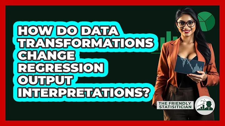 How Do Data Transformations Change Regression Output Interpretations? - The Friendly Statistician