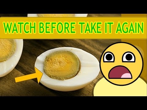What does mean the Green Ring around Egg Yolk? |  Some People hate you for no Reason!