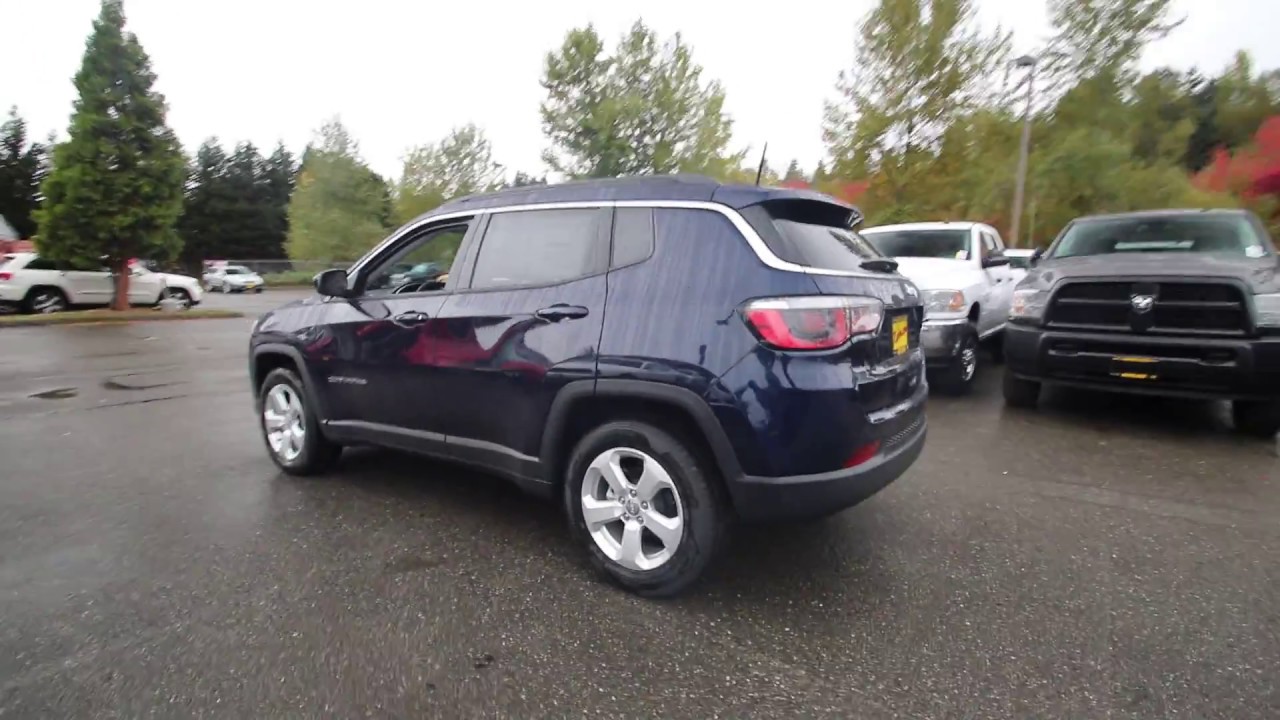 18 Jeep Compass Latitude Jazz Blue Jt Redmond Seattle Youtube