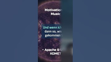 Thumbnail of Apache’s & Udo Lindenberg’s Motivation in Music #shorts #Apache #UdoLindenberg #Komet